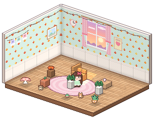 Fern's pixel room