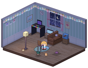 Kai's pixel room