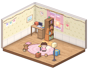Momo's pixel room