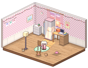 Nova's pixel room