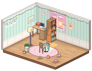 Pip's pixel room