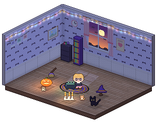 Willow's pixel room